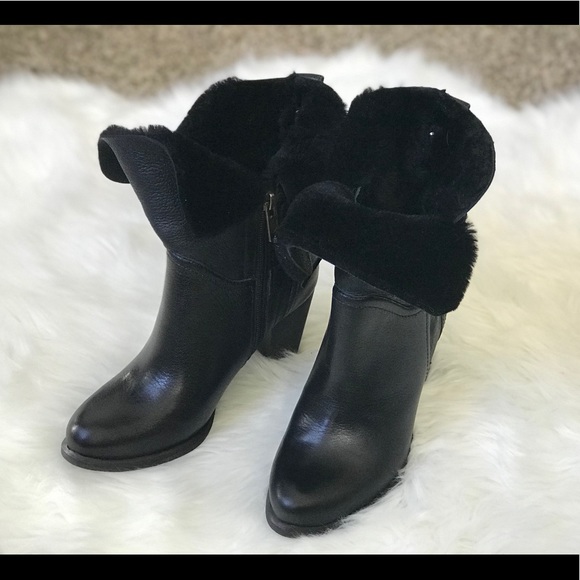 UGG Shoes - ⚡️FLASH SALE⚡️NEW🌟UGG leather heel boots